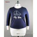 200grams cotton jersey 3/4 sleeve t-shirt